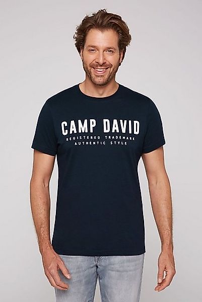 CAMP DAVID Rundhalsshirt aus Baumwolle günstig online kaufen