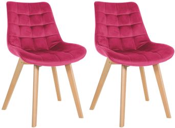 CLP Esszimmerstuhl Brook (2er Set), Vierfußgestell günstig online kaufen