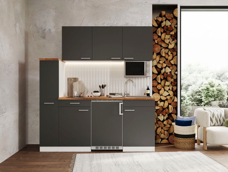 RESPEKTA Küche Luis, mit Glaskeramikkochfeld, wahlweise günstig online kaufen