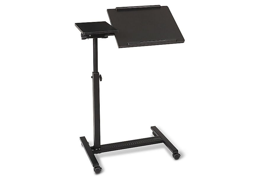 ELONEO Beistelltisch höhenverstellbar & breitenverstellbar mit Rollen & Fes günstig online kaufen