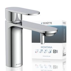 Schütte Waschtischarmatur MONTANA Wasserhahn Ablaufgarnitur Exzenter günstig online kaufen