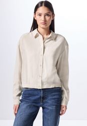 STREET ONE STUDIO Hemdbluse mit Elastiksaum günstig online kaufen