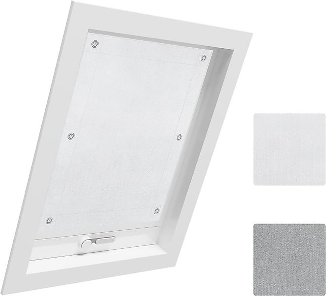 Dachfensterrollo, Woltu, 1x Thermorollo Dachfenster ohne günstig online kaufen