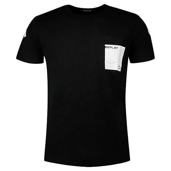 Replay M3396.000.2660 Kurzärmeliges T-shirt 3XL Black günstig online kaufen