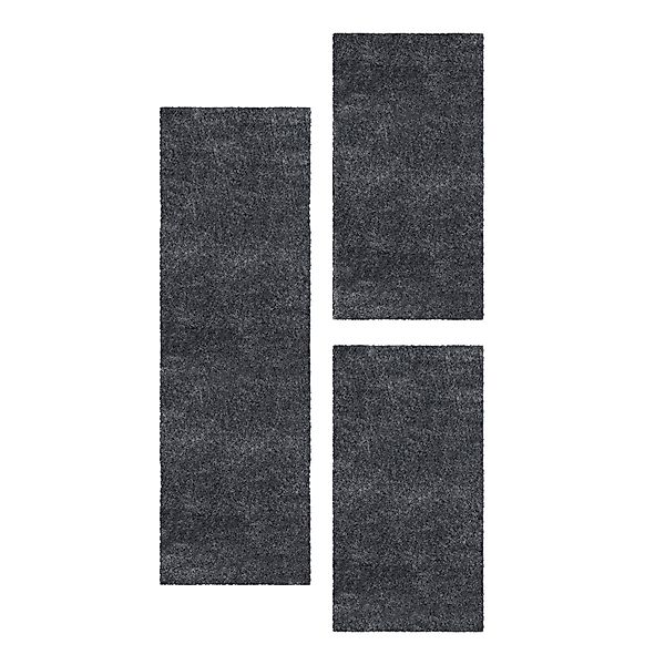 SIMPEX24 Hochflor-Bettumrandung Unicolor - Einfarbig, Höhe günstig online kaufen