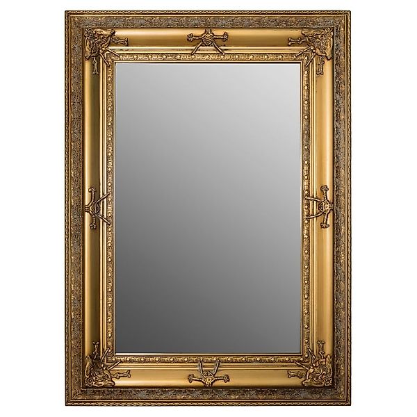 LebensWohnArt Wandspiegel Barock Spiegel AMPIO antik-gold günstig online kaufen