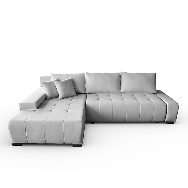 Beautysofa Ecksofa DRACO mit Schlaffunktion und günstig online kaufen