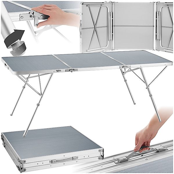 tectake Campingtisch Jumbo (1-St., 1 tlg), günstig online kaufen
