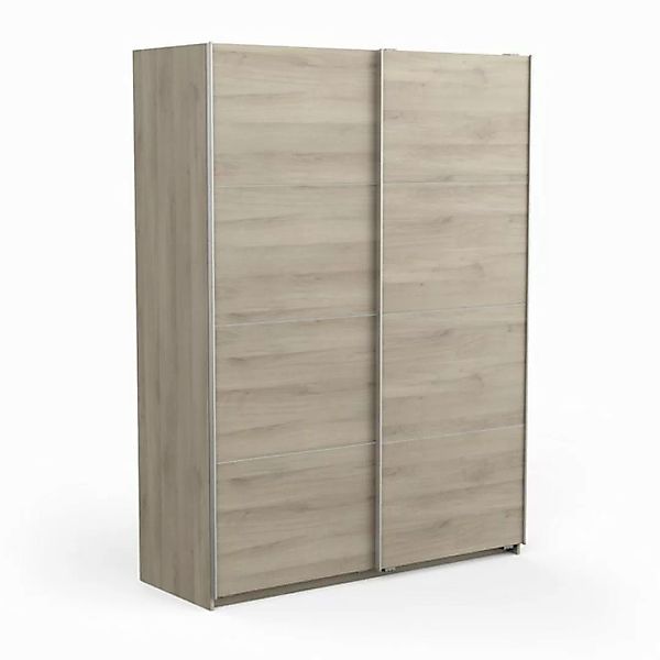 PREISBRECHER Schiebetürenschrank FAST4 in Kronberg Eiche - 148x203x58,4cm ( günstig online kaufen