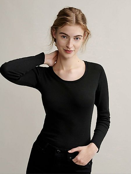 OPUS Langarmshirt Sorana (1-tlg) Plain/ohne Details günstig online kaufen