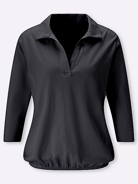 Sieh an! T-Shirt Poloshirt 3/4-Arm günstig online kaufen