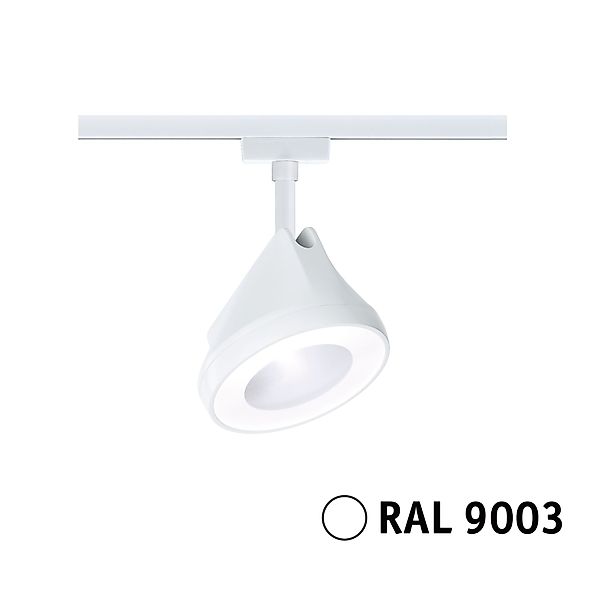 Paulmann LED-Schienenspot Arena URail Signalweiß Ø 12,3 cm Neutralweiß günstig online kaufen