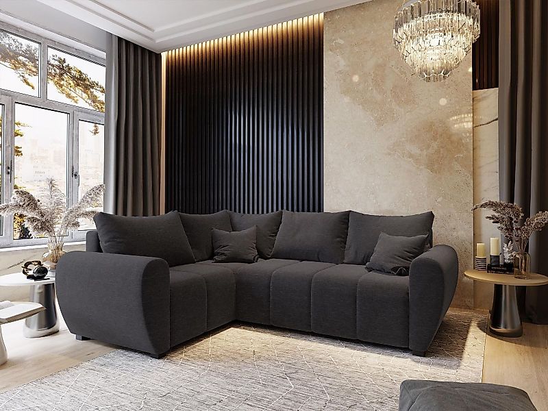 Masseno Ecksofa MADISON mit Schlaffunktion L-Form, günstig online kaufen