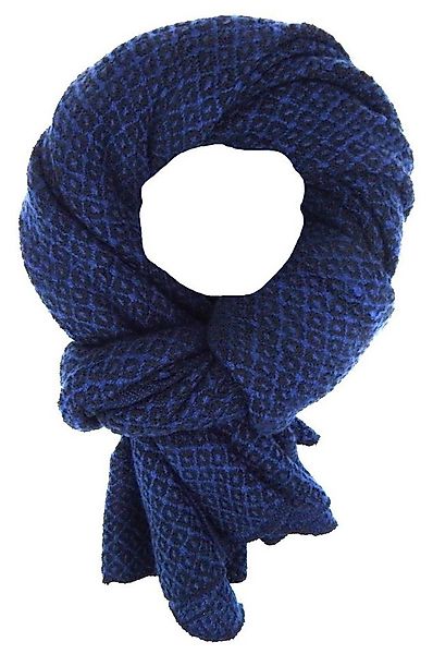 Ella Jonte Modeschal, blau schwarz weicher Schal Herbst Winterschal günstig online kaufen