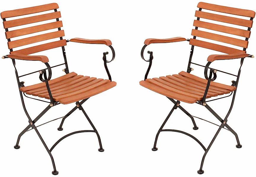 Garden Pleasure Klappstuhl "WIEN" (Set) 2 Stk.2er Set günstig online kaufen