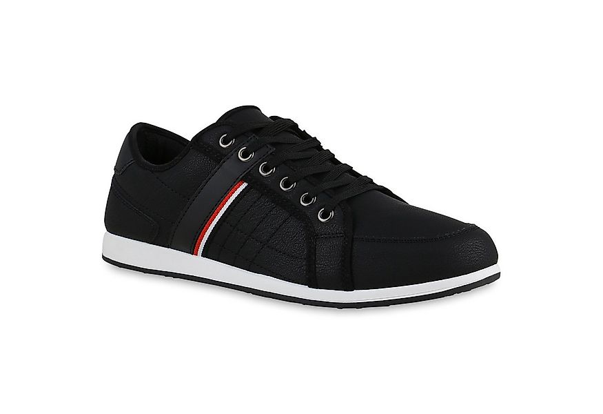 VAN HILL 840515 Sneaker Herren Sneaker Low Bequeme Schnürer Basic günstig online kaufen
