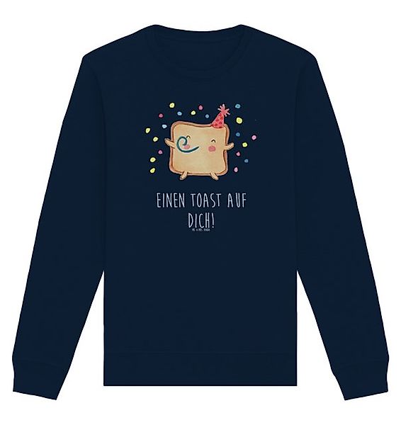 Mr. & Mrs. Panda Longpullover Toast Party Größe L - French Navy - Geschenk, günstig online kaufen