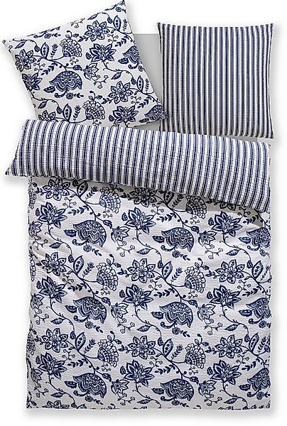 OTTO home Bettwäsche Nordby, Soft-Seersucker, 2 teilig, Bettwäsche aus Baum günstig online kaufen