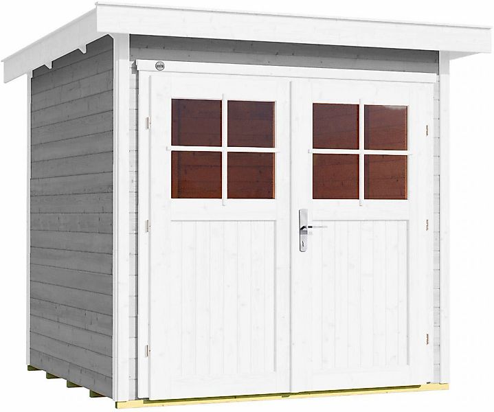 weka Gartenhaus "227 Gr.1, grau, 21 mm" günstig online kaufen
