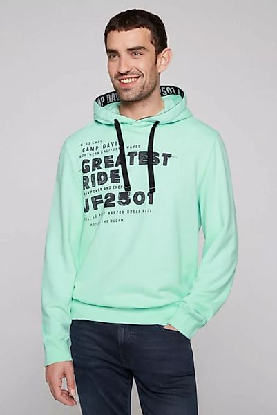 CAMP DAVID Kapuzensweatshirt mit kontrastreichem Print günstig online kaufen