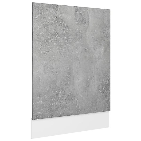 Geschirrspülerblende Betongrau 45x3x67 Cm Spanplatte günstig online kaufen