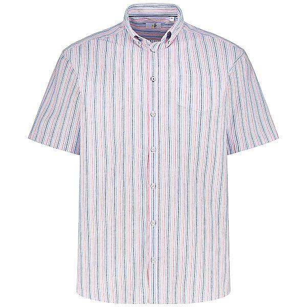 Pfundskerl Freizeithemd mit Leinen Farbe hellblau Größe: 3XL günstig online kaufen