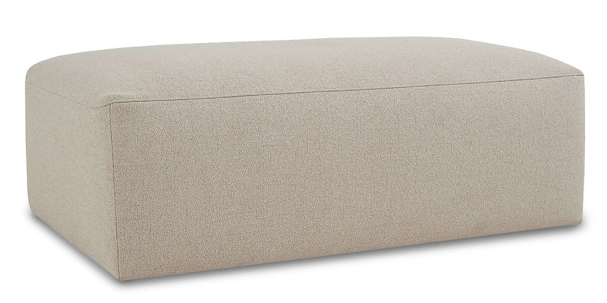 INOSIGN Polsterhocker "Koa" Wellenunterfederung, weicher Lounge-Sitzkomfort günstig online kaufen