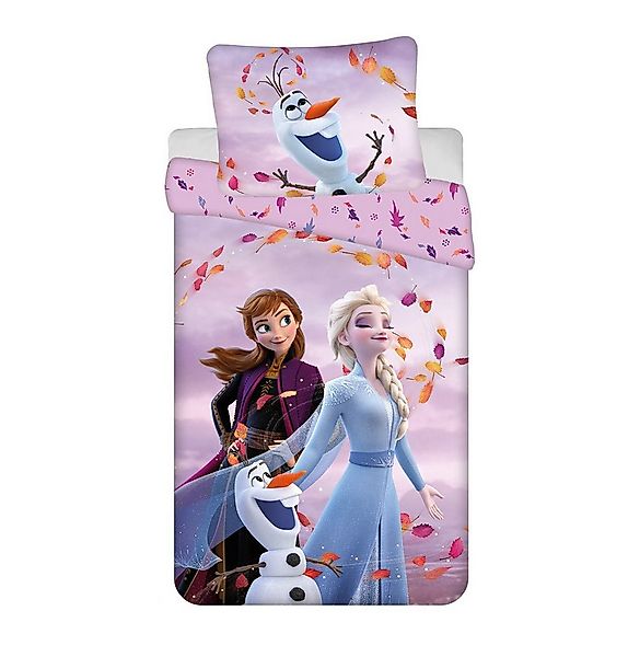 Disney Frozen Bettwäsche Baumwolle Bettbezug 140x200 cm & Kissenbezug 70x90 günstig online kaufen