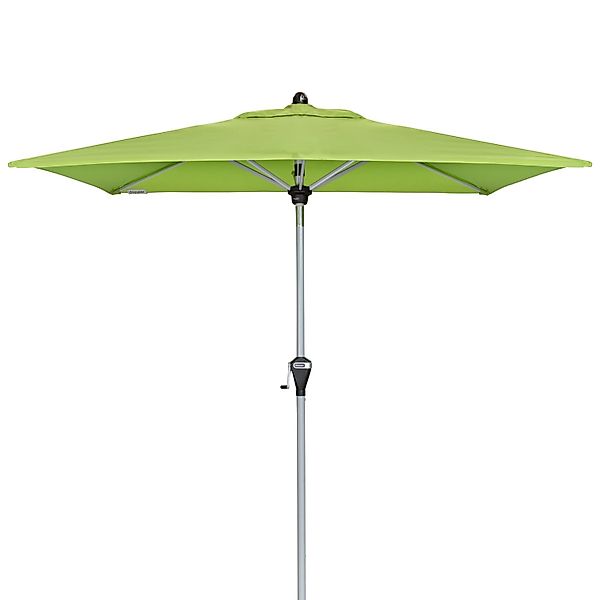 Doppler Marktschirm Active 210 cmx 140 cm Greige mit Kurbelmechanik günstig online kaufen