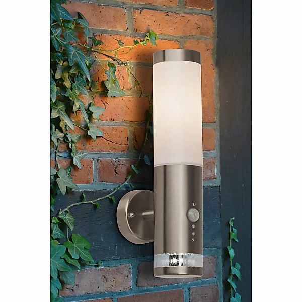 Brilliant LED Außen-Wandleuchte BOLE, Bewegungsmelder, LED günstig online kaufen