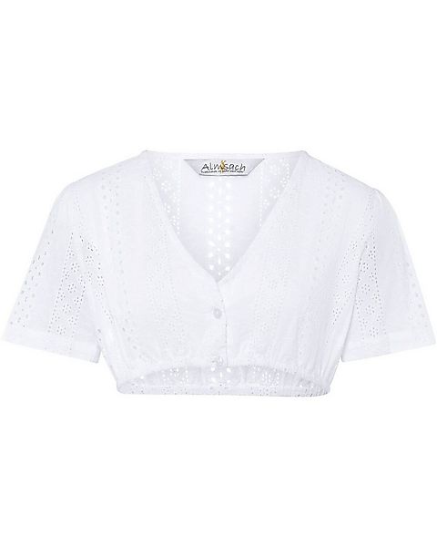 Almsach Dirndlbluse Dirndlbluse mit Lockstickerei günstig online kaufen