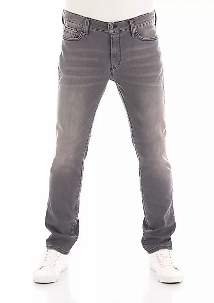 Mustang Herren Jeans Vegas - Slim Fit - Grau - Grey Denim günstig online kaufen