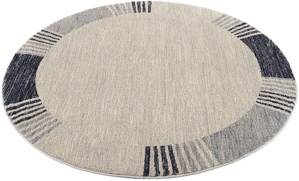 OCI DIE TEPPICHMARKE Teppich »CASTLE FLORA«, rund, 20 mm Höhe, Wohnzimmer günstig online kaufen