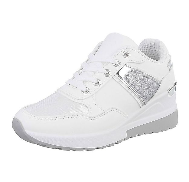 Ital-Design Damen Low-Top Freizeit Sneaker (88843627) Keilabsatz/Wedge Snea günstig online kaufen