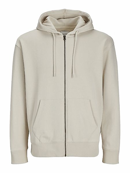 Jack & Jones Kapuzensweatjacke "JJECHARGE Hoodie mit Rippbündchen und prakt günstig online kaufen