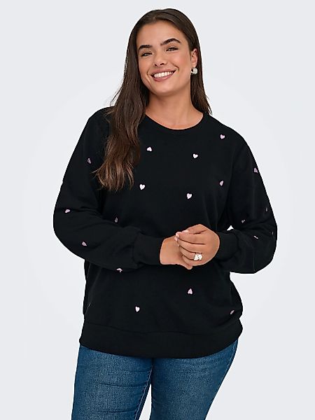 ONLY CARMAKOMA Sweatshirt "CARMIA LS O-NECK SWEAT JRS" günstig online kaufen