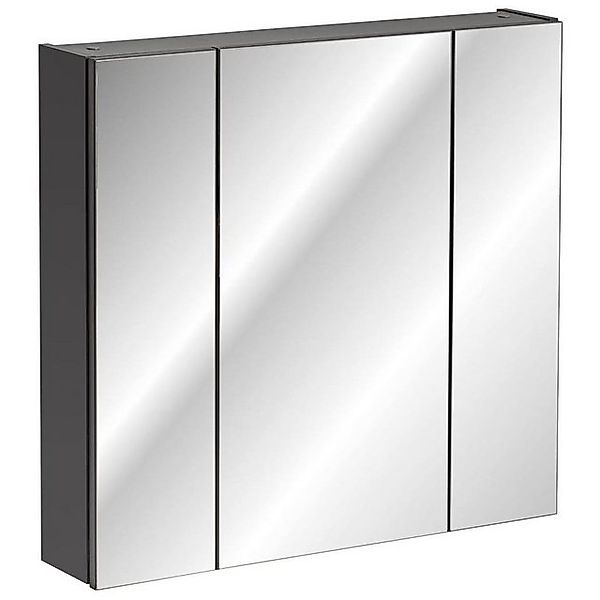 Lomadox Spiegelschrank MODENA-56 Badezimmer 80 cm in anthrazit, B/H/T: ca. günstig online kaufen