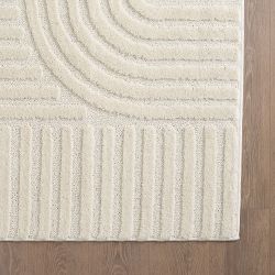 Villa Möbel Hochflor-Teppich Artina, Rund, Höhe: günstig online kaufen