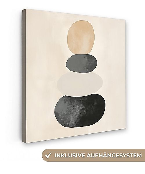 OneMillionCanvasses® Leinwandbild Japandi - Wabi sabi - Beige, Fotodruck (1 günstig online kaufen
