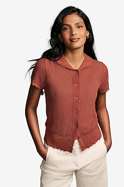 LAURA ASHLEY Kurzarmbluse Laura Ashley durchgeknöpftes günstig online kaufen