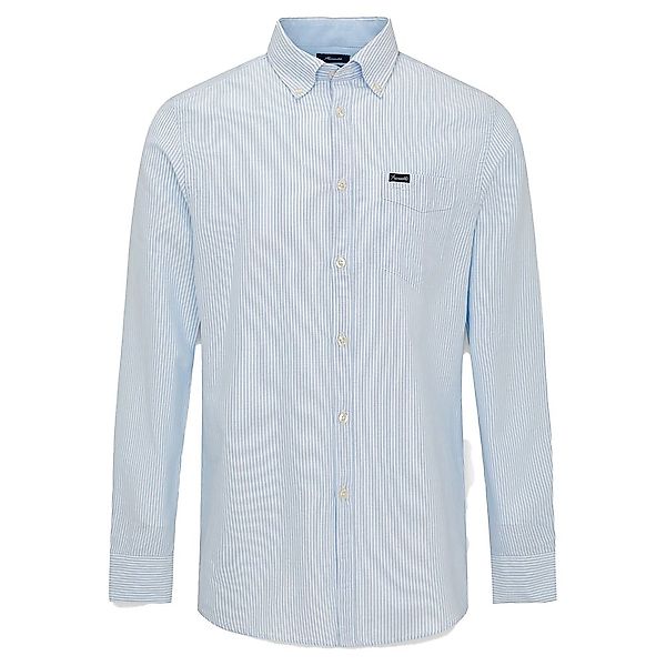 FaÇonnable Sportswearo Cont Bd Oxford Bengal Shirt L Azure Blue günstig online kaufen