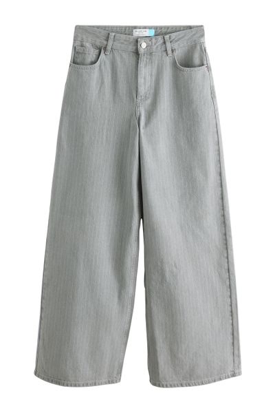 Next Weite Jeans Palazzo-Hochbundjeans mit weitem günstig online kaufen