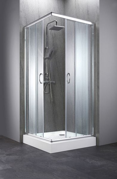 welltime Eckdusche Summer Set, BxT: 80x80 günstig online kaufen