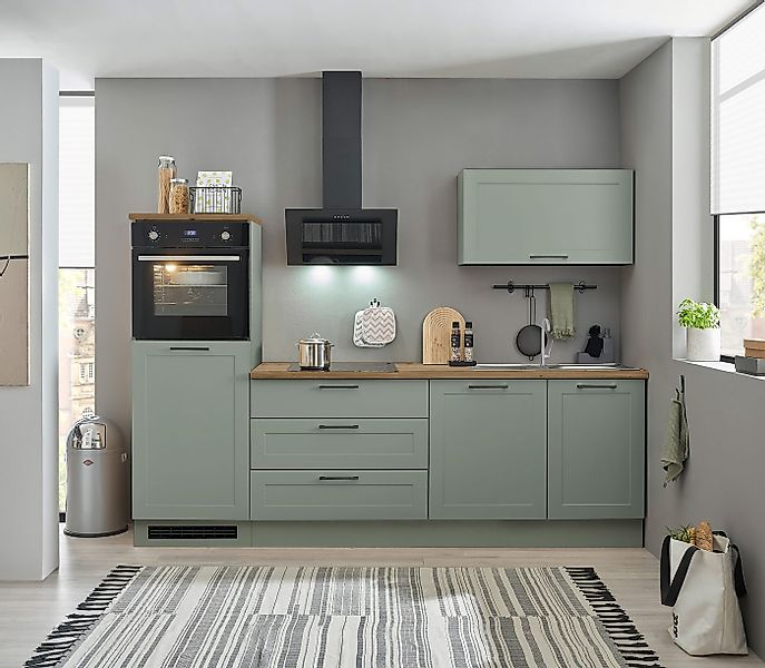 BASIC by Balculina Küchenzeile Marsi, Breite 260 cm, wahlweise mit E-Geräte günstig online kaufen