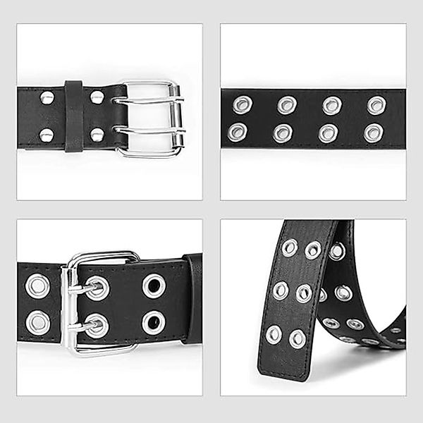 OKWISH Nietengürtel Ledergürtel Ösengürtel Jeansgürtel Damen günstig online kaufen