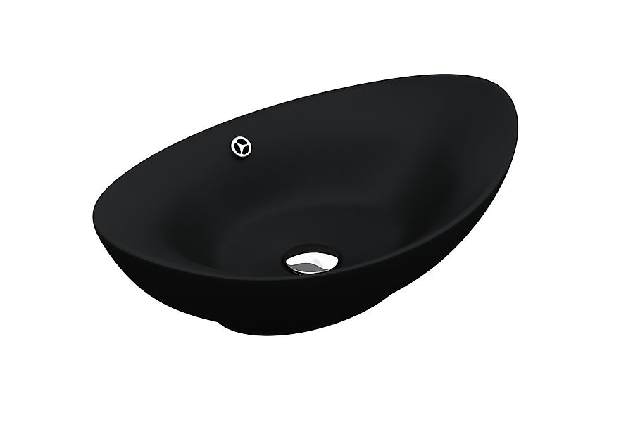 doporro Waschbecken Aufsatzwaschbecken Waschtisch Oval Waschschale Keramik günstig online kaufen