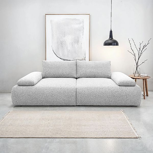 DOMO collection Big-Sofa »Évora Megasofa Breite 244 cm« Federkern, inkl. Ar günstig online kaufen