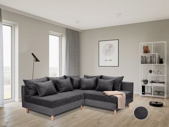 COLLECTION AB Ecksofa "L-Form", Ecksofa,Ottomane rechte Seite montierbar,Ko günstig online kaufen