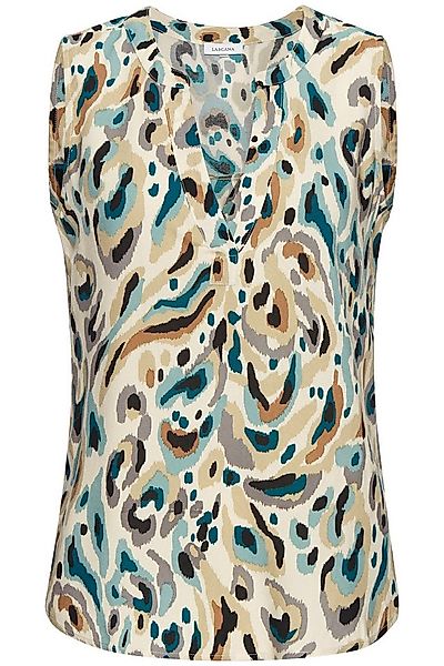 LASCANA Blusentop mit Alloverprint und V-Ausschnitt, Blusenshirt, casual günstig online kaufen