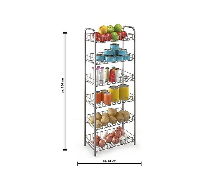Gravidus Mehrzweckregal Allzweckregal für Küche & Bad günstig online kaufen